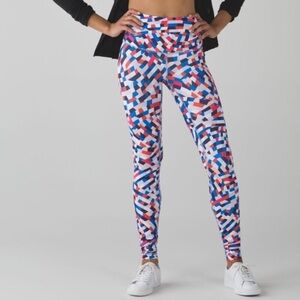 Lululemon Wunder Under Pant HR Capoeira Multi C2.